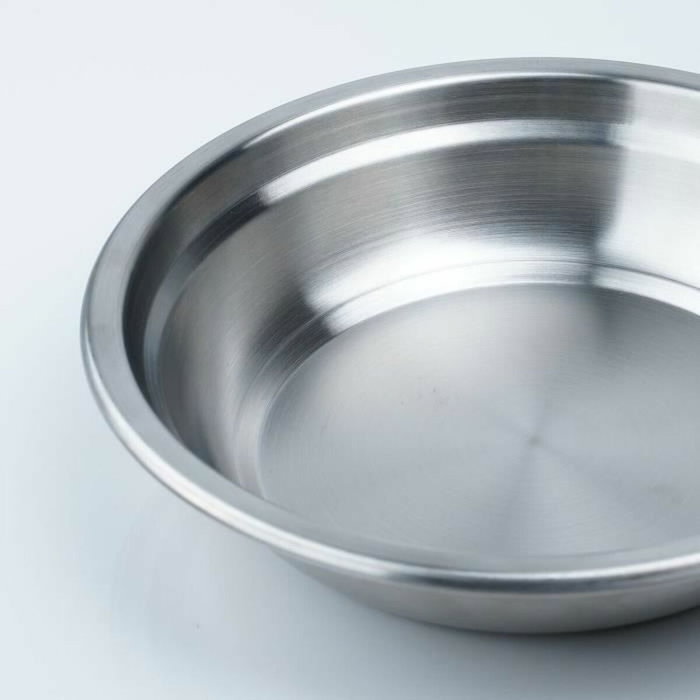 Thermobaby Assiette Creuse Enfant en Inox Sans BPA EN 14372