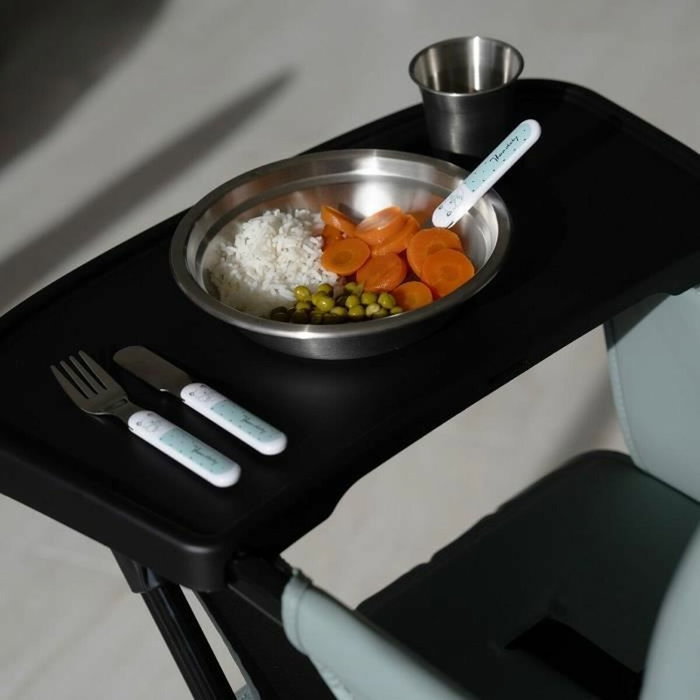 Thermobaby Assiette Creuse Enfant en Inox Sans BPA EN 14372