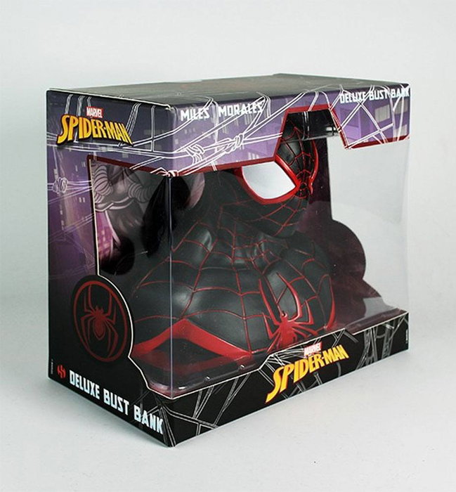 Marvel buste / tirelire Spider-Man (Miles Morales) 25 cm Marvel buste / tirelire Spider-Man (Miles Morales) 25 cm