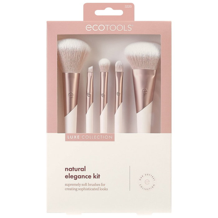 Ecotools LUXE NATURAL ELEGANCE Coffret de 5 Pinceaux