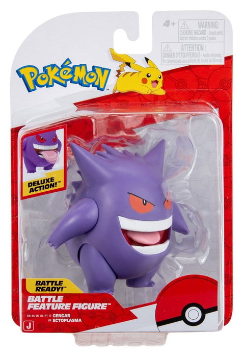 Jazwares Pokémon Battle Feature Figure assortiment (4) figurines ver. 22