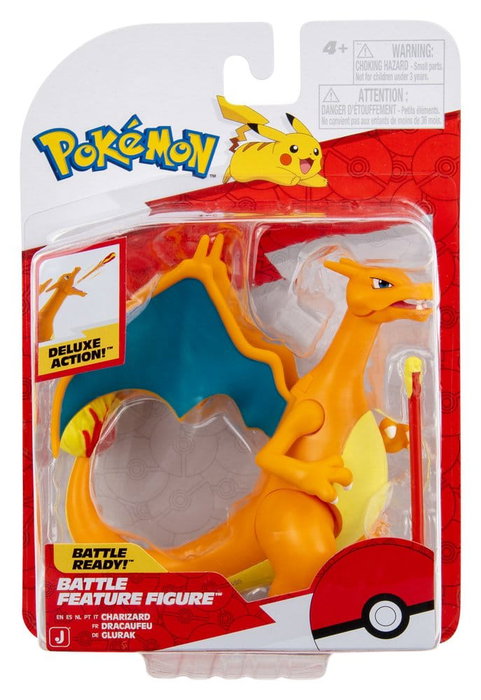 Jazwares Pokémon Battle Feature Figure assortiment (4) figurines ver. 22