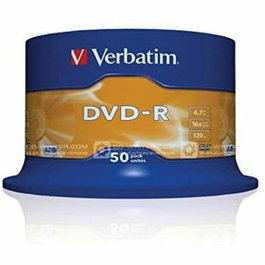 Verbatim DVD-R Matt Silver 16x 4,7 Go (50 unités)
