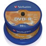 Verbatim DVD-R 4.7 Go 16x Boîte de 50 Disques Vierges