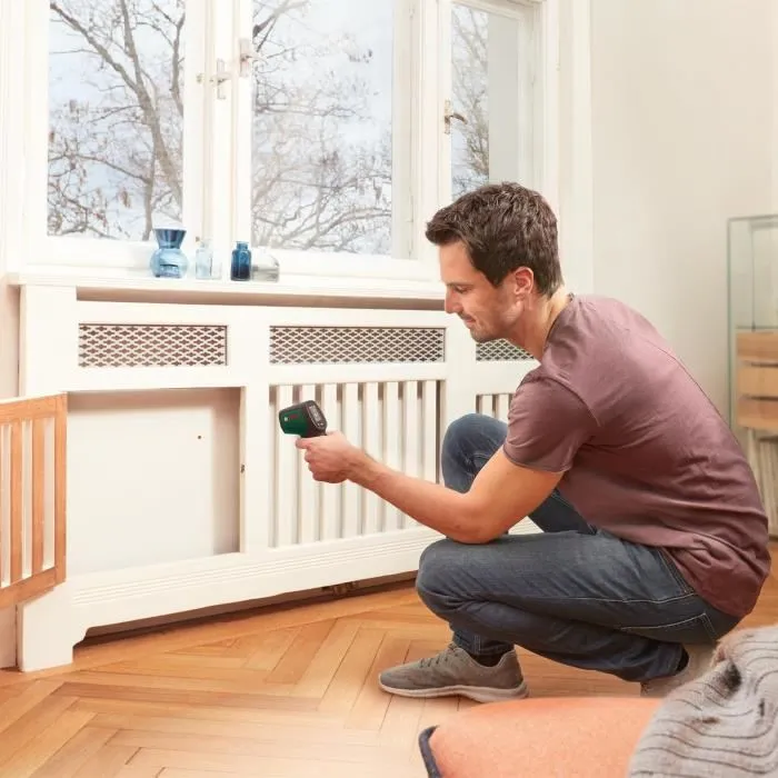 Bosch UniversalTemp Thermomètre de Précision avec Câble pour Mesure de Température Environnementale - Blanc Plastique - 10 x 5 x 2 cm Bosch UniversalTemp Thermomètre de Précision avec Câble pour Mesure de Température Environnementale - Blanc Plastique - 10 x 5 x 2 cm