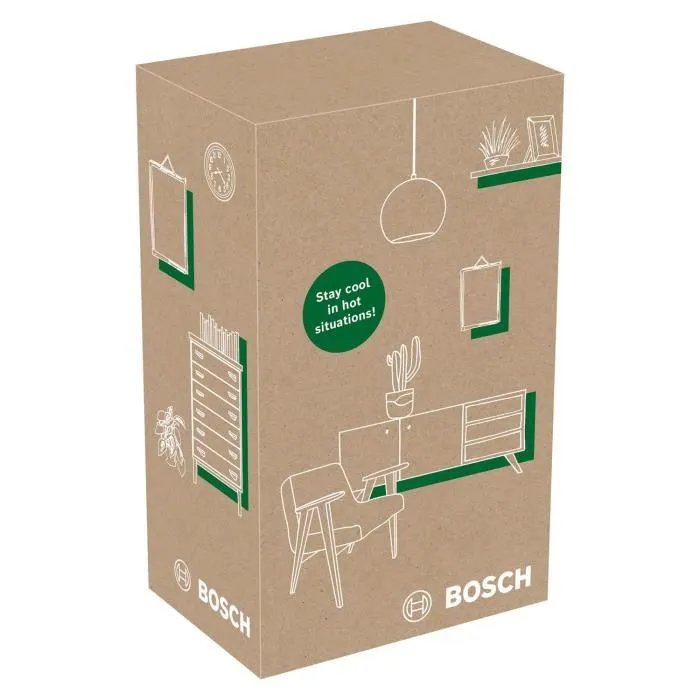 Bosch UniversalTemp Thermomètre de Précision avec Câble pour Mesure de Température Environnementale - Blanc Plastique - 10 x 5 x 2 cm Bosch UniversalTemp Thermomètre de Précision avec Câble pour Mesure de Température Environnementale - Blanc Plastique - 10 x 5 x 2 cm