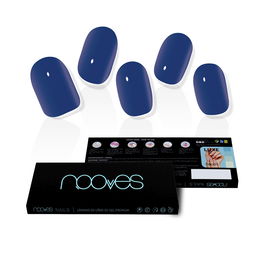 Nooves Ongles en Gel Collection Luxe Eaux Profondes Premium Solid Color Lot de 20