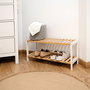 Range-chaussures Vinthera Moa Naturel Bambou 69 x 24,5 x 31 cm