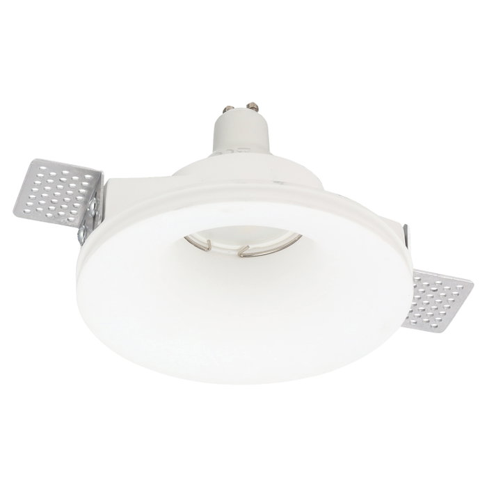 Polaris Spot encastré rond pour plâtre GU10 ou GX5,3 en escayola, Ø130x45mm Polaris Spot encastré rond pour plâtre GU10 ou GX5,3 en escayola, Ø130x45mm