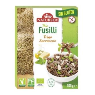 NATURSOY Fusilli de trigo sarraceno 500g Bio SG NATURSOY Fusilli de trigo sarraceno 500g Bio SG