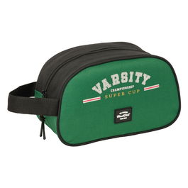 Nécessaire de Voyage BlackFit8 Varsity Noir Vert 26 x 15 x 12 cm