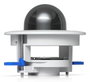 Ubiquiti G5 Dome Ultra Flush Mount, Blanc, avec bulle fumée, montage encastré, 100 x 88 mm