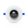 Ubiquiti G5 Dome Ultra Flush Mount, Blanc, avec bulle fumée, montage encastré, 100 x 88 mm