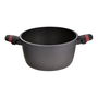 Casserole avec Couvercle San Ignacio denia experto Noir Rouge Ø 24 cm