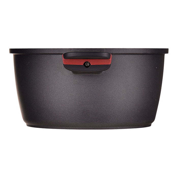 Casserole avec Couvercle San Ignacio denia experto Noir Rouge Ø 24 cm