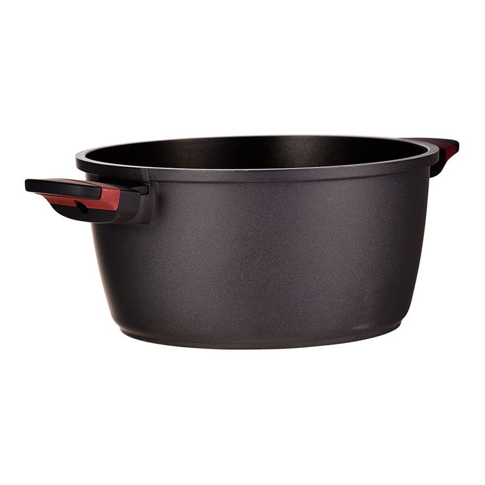 Casserole avec Couvercle San Ignacio denia experto Noir Rouge Ø 24 cm