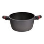 Casserole avec Couvercle San Ignacio denia experto Noir Rouge Ø 24 cm