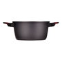 Casserole avec Couvercle San Ignacio denia experto Noir Rouge Ø 24 cm