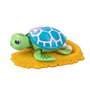 Bizak Tortue interactive sauve la tortue - Jeu d'action et de soin, émet des sons et des lumières, nécessite 3 piles AAA incluses, dimensions 19.2 x 34 x 20 cm, langues: espagnol