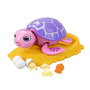 Bizak Tortue interactive sauve la tortue - Jeu d'action et de soin, émet des sons et des lumières, nécessite 3 piles AAA incluses, dimensions 19.2 x 34 x 20 cm, langues: espagnol