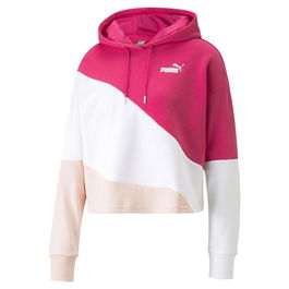 Sweat à capuche femme Puma Puma Power Cat Rose foncé