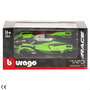 Burago Voiture en métal Racing Series 2025 V1 - Modèle réduit à l'échelle 1:43 - Design aléatoire