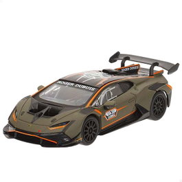Burago Voiture en métal Racing Series 2025 V1 - Modèle réduit à l'échelle 1:43 - Design aléatoire