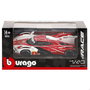 Burago Voiture en métal Racing Series 2025 V1 - Modèle réduit à l'échelle 1:43 - Design aléatoire