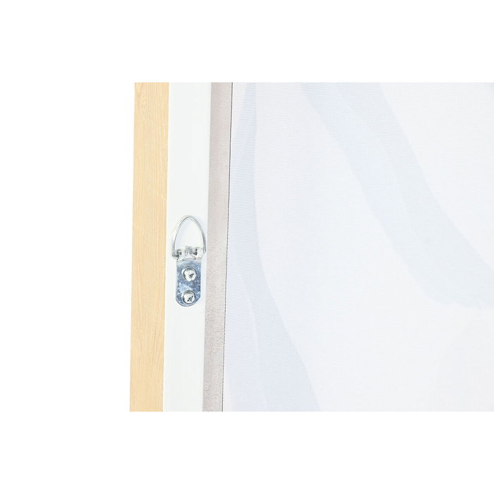 Toile Home ESPRIT Vert Rose Fleurs Moderne (2 Unités)