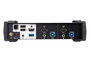 Aten CS1822 - Commutateur KVM HDMI 4K 2 ports USB 3.0 avec mélangeur audio pour gestion de deux PC