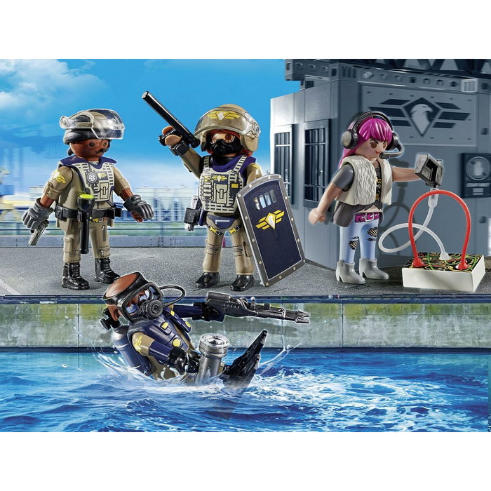 Playmobil 71146 Equipe des forces spéciales avec bandit City Action