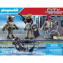 Playmobil 71146 Equipe des forces spéciales avec bandit City Action
