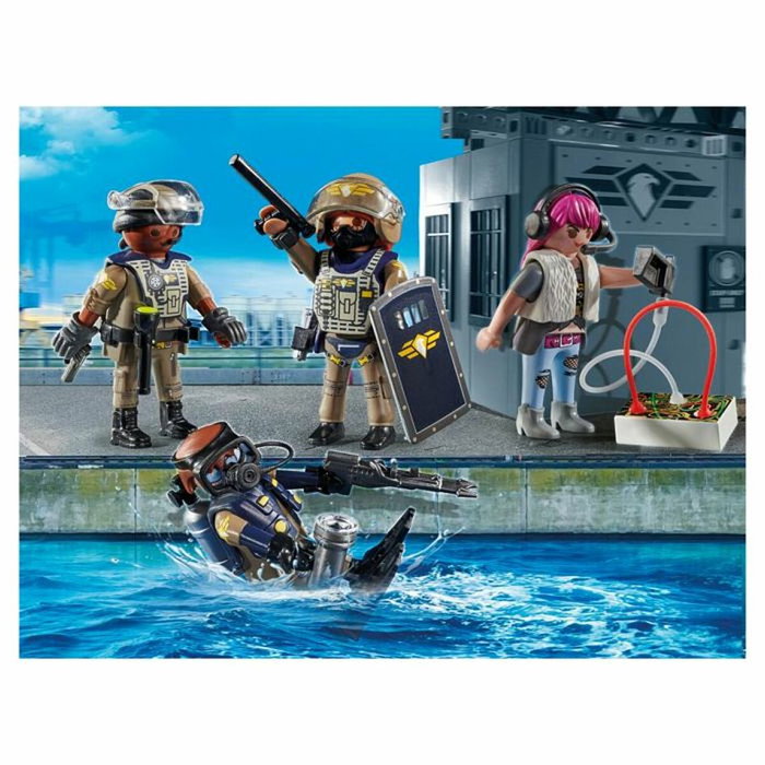 Playmobil 71146 Equipe des forces spéciales avec bandit City Action