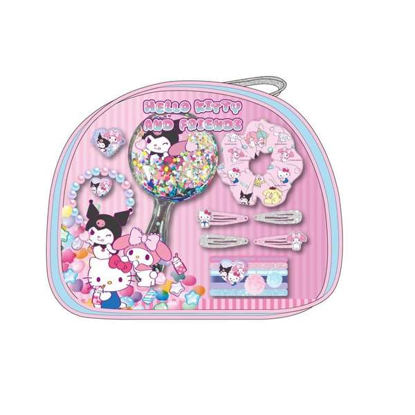 Hello Kitty Set de beauté nécessaire et accessoires 25 x 20.5 x 5 cm - Rose - Cerdá Hello Kitty Set de beauté nécessaire et accessoires 25 x 20.5 x 5 cm - Rose - Cerdá