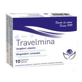 BIOSERUM TRAVELMINA 10 capsules