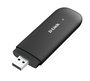 D-Link DWM-222 - Modem USB 4G LTE pour voyage - Compatible SIM et microSD - Débit jusqu'à 150 Mbps - Plug and Play