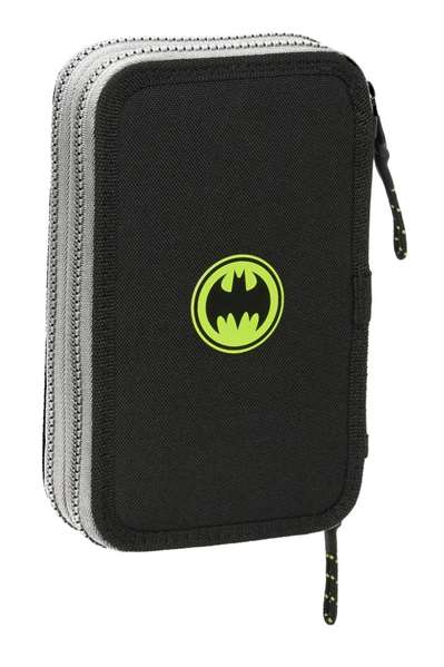 Safta Plumier double compartiment Batman "Game Over" 29 pièces 12,5x19,5x4 cm - Pour enfants à partir de 36 mois Safta Plumier double compartiment Batman "Game Over" 29 pièces 12,5x19,5x4 cm - Pour enfants à partir de 36 mois