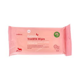 VETNOVA VET Cutania Trisedta Wipes 24 lingettes