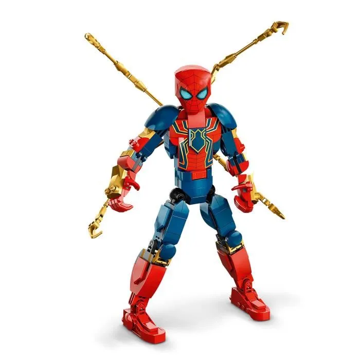 LEGO 76298 Figurine d'Iron Spider-Man à Construire Marvel pour Enfants