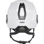 ABUS Casque de protection industriel SPECTOR Premium - Coque ABS/EPS, ventilation active, reglage EasyFlex 360, compatible lampes et protections auditives - Blanc polaire