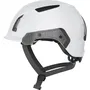 ABUS Casque de protection industriel SPECTOR Premium - Coque ABS/EPS, ventilation active, reglage EasyFlex 360, compatible lampes et protections auditives - Blanc polaire