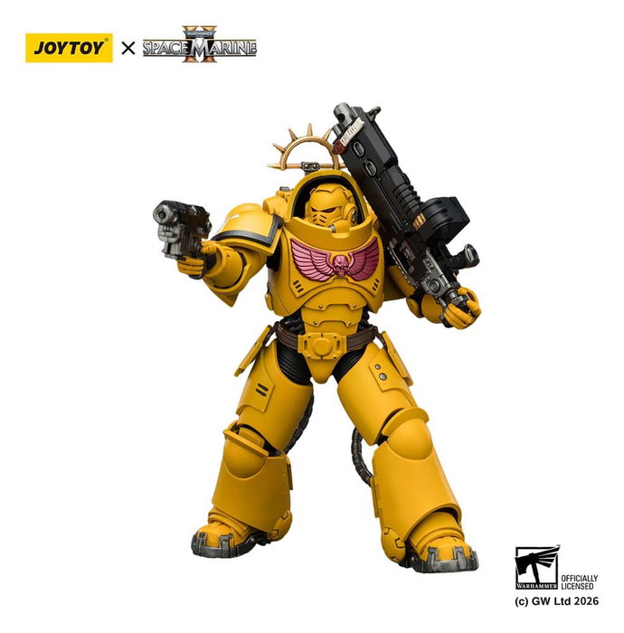Joy Toy (CN) Warhammer 40,000 Imperial Fists Heavy Intercessor 12,7 cm Joy Toy (CN) Warhammer 40,000 Imperial Fists Heavy Intercessor 12,7 cm
