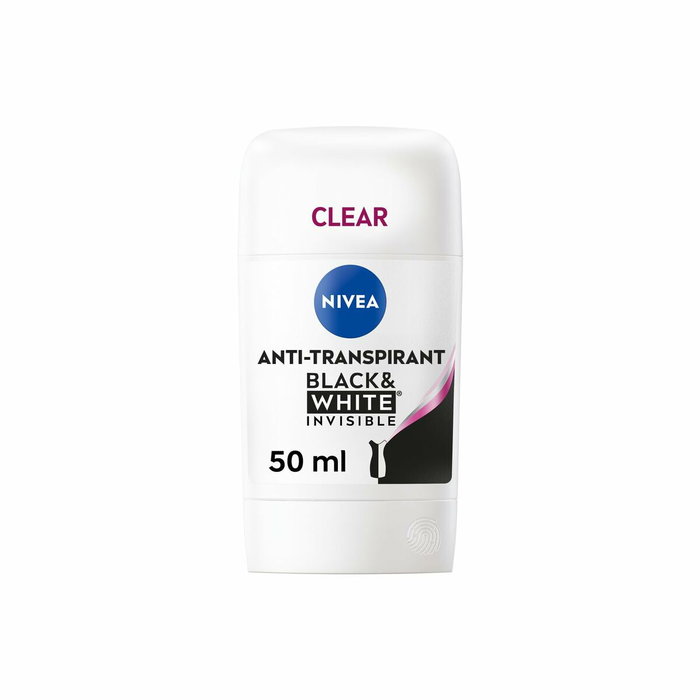 Nivea Black & White Invisible Déodorant Stick 50 ml