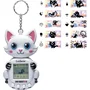 Lexibook Console Compagnon Animal virtuel My Best-E - Chat - Plus de 1900 animations - 3 Mini-Jeux - Porteux - Porte-clés - Dès 5 ans