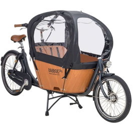 Babboe Structure et housse de pluie pour caisson City noir