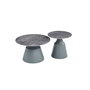 Petite Table d'Appoint Home ESPRIT Gris 70 x 70 x 43 cm 70 x 70 x 1 cm