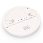Edm Downlight ajustable LED encastrable/surface 20W 2050lm cadre chromé Ø22,5cm 3CCT 3000K-4000K-6400K