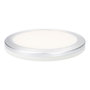 Edm Downlight ajustable LED encastrable/surface 20W 2050lm cadre chromé Ø22,5cm 3CCT 3000K-4000K-6400K