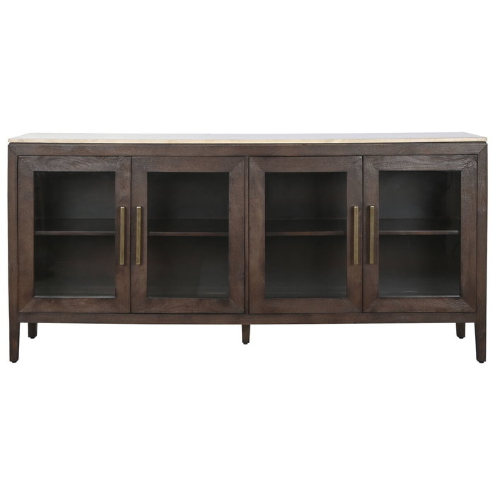 Buffet Home ESPRIT Marbre Bois de manguier 180 x 40 x 85 cm