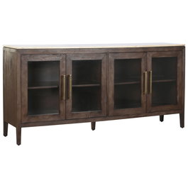 Buffet Home ESPRIT Marbre Bois de manguier 180 x 40 x 85 cm